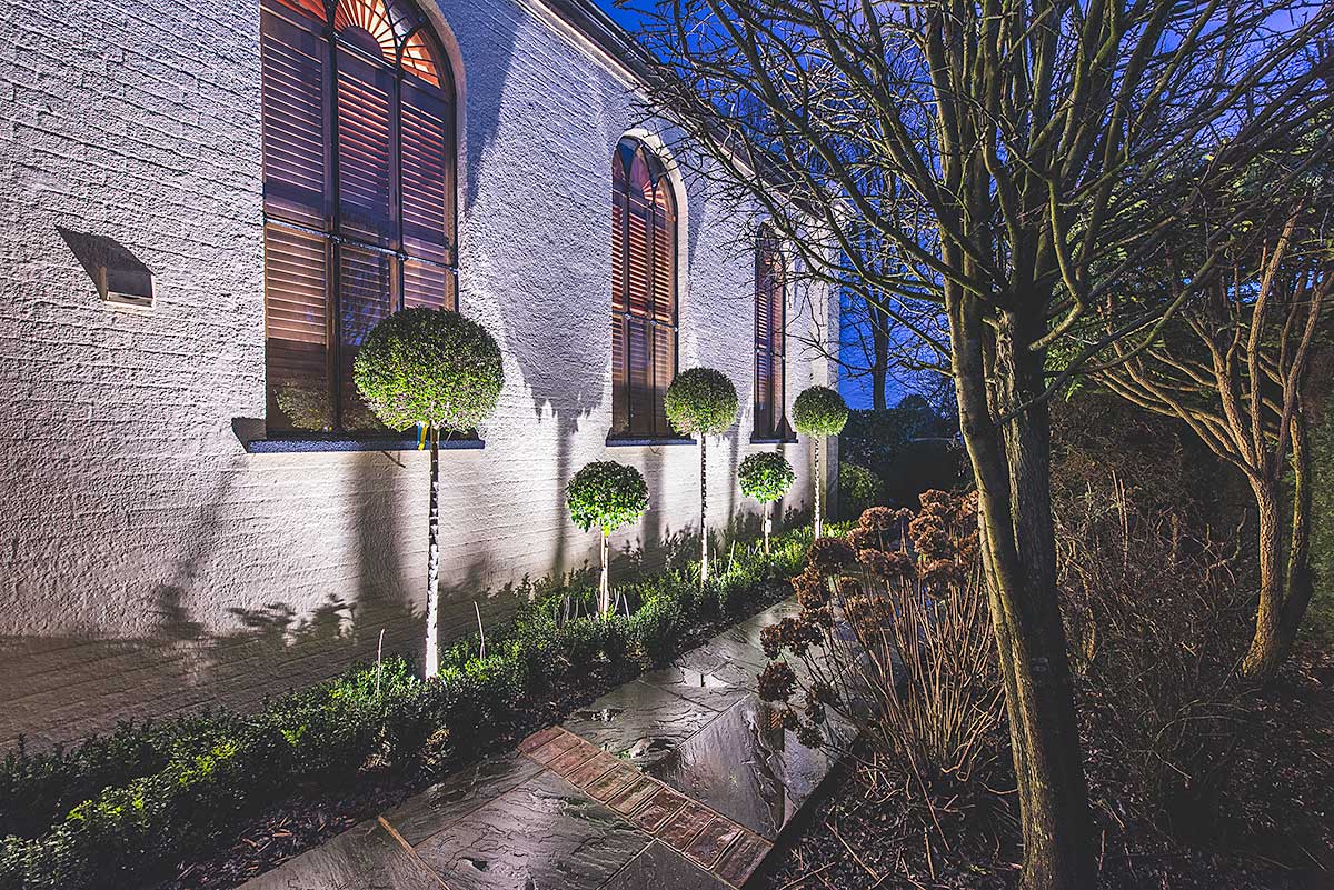 Architectural nighttime photography newbury berkshire 